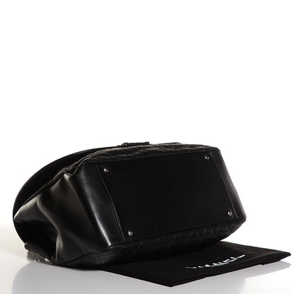 Chanel Lambskin Quilted Large Antik Boy Flap Black 5 of 9