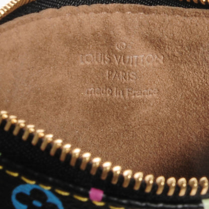 Louis Vuitton Monogram Multicolor Pochette Plate MM Black 7 of 8