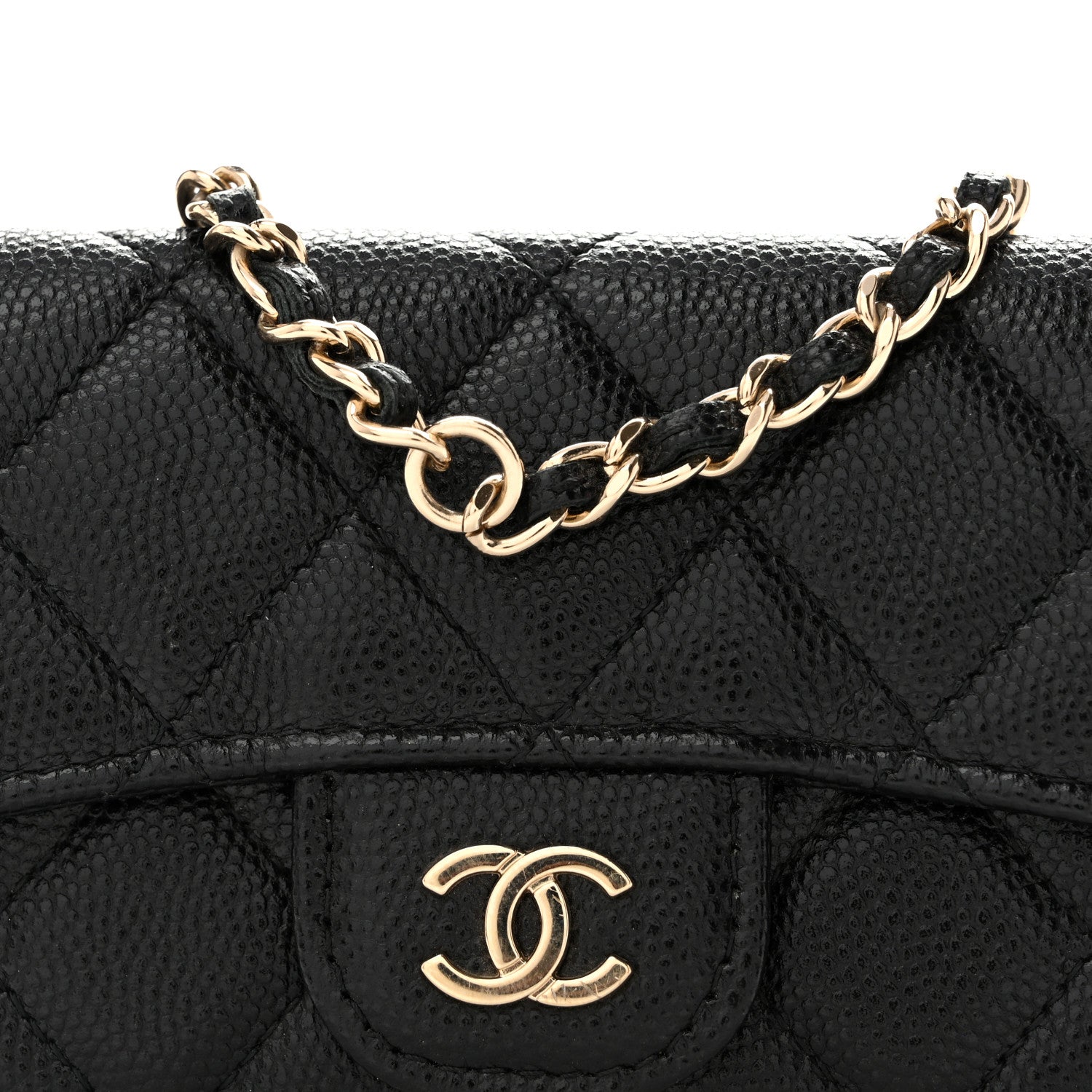 Chanel Caviar Quilted Belt Bag Black 9 of 11