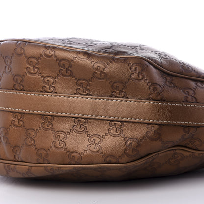 Gucci Guccissima Medium GG Twins Hobo Bronze 6 of 8
