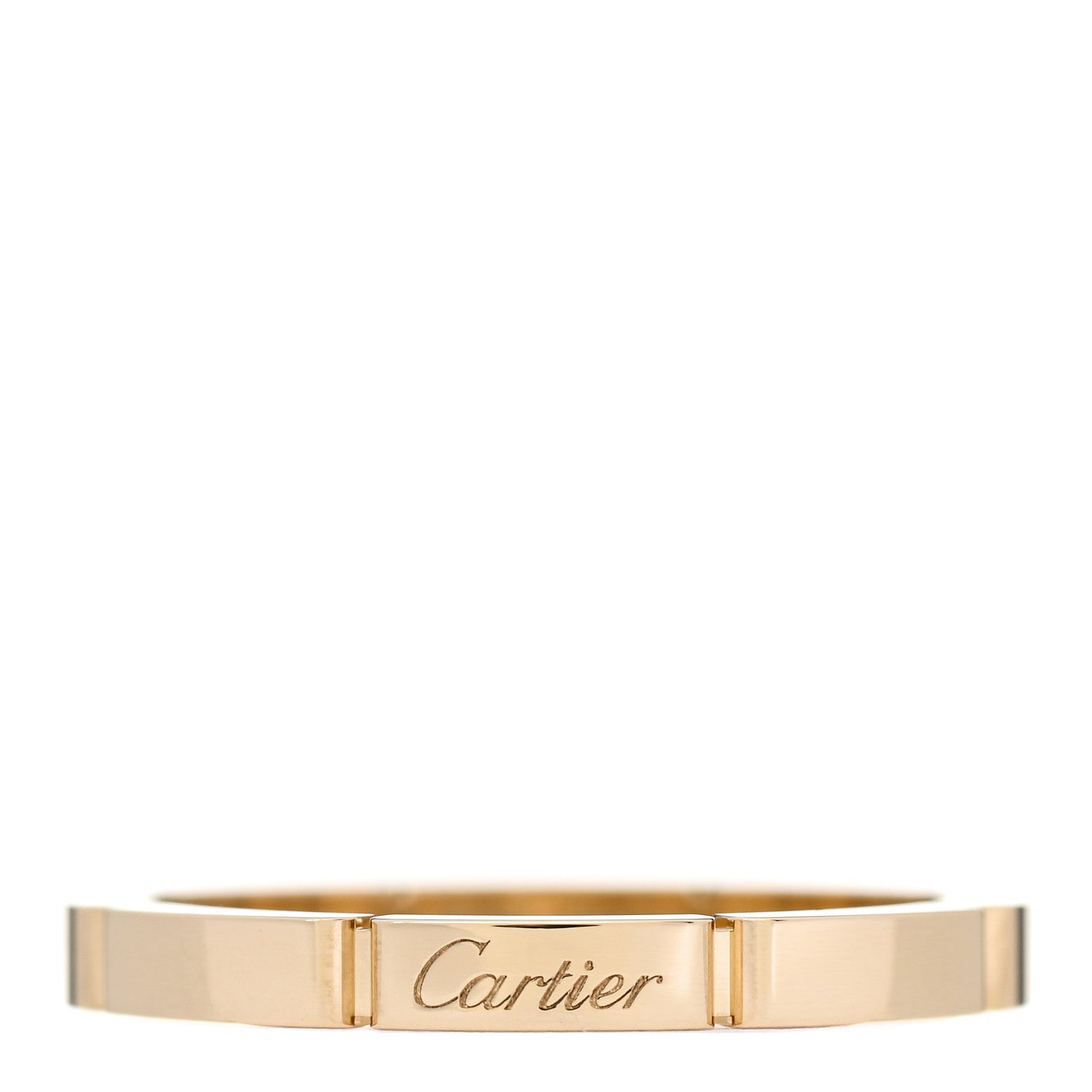 Cartier 18K Yellow Gold 2.5mm Maillon Panthere Wedding Band Ring 60 9 1 of 4