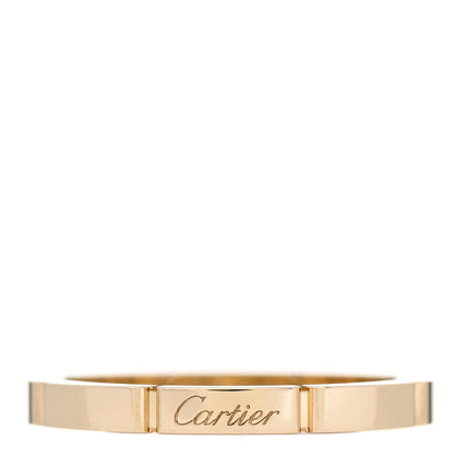 Cartier 18K Yellow Gold 2.5mm Maillon Panthere Wedding Band Ring 60 9 1 of 4