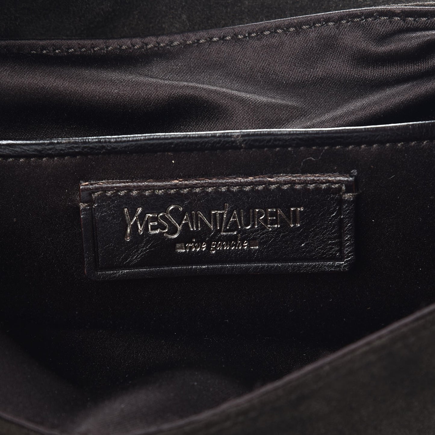 Suede Rive Gauche Flap Brown