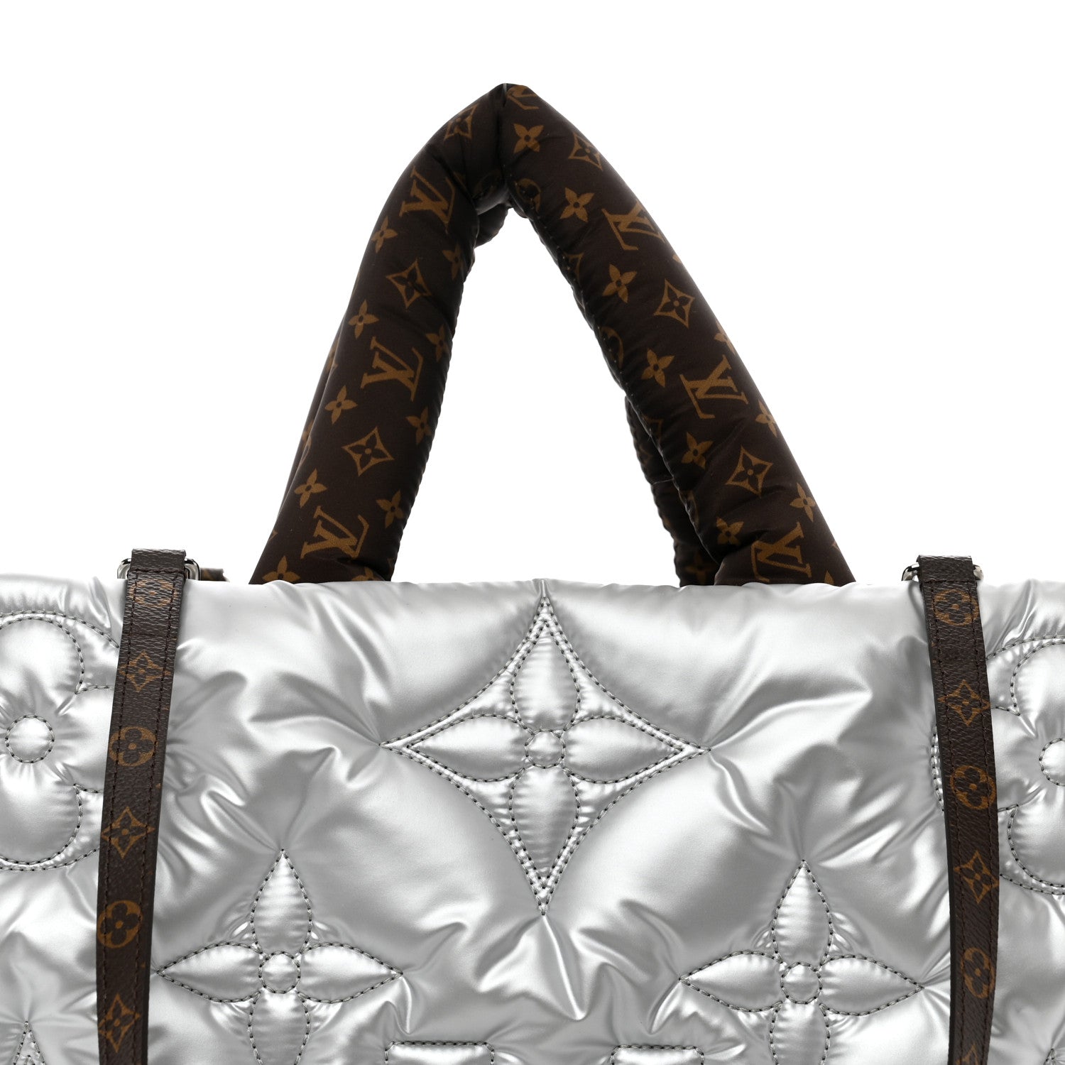 Louis Vuitton Econyl Monogram Pillow Giant Onthego GM Silver 5 of 9