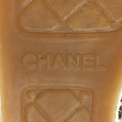 Chanel Lambskin CC Espadrilles 36 Black 6 of 11