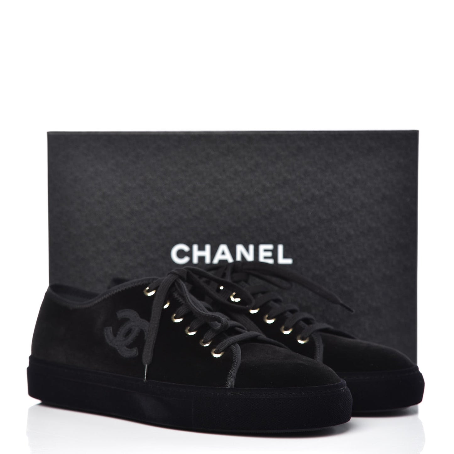 Velvet Womens CC Sneakers 40 Black