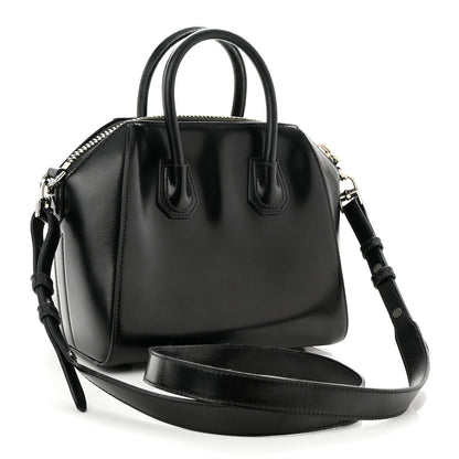 Givenchy Shiny Lord Calfskin Mini Antigona Black 3 of 19