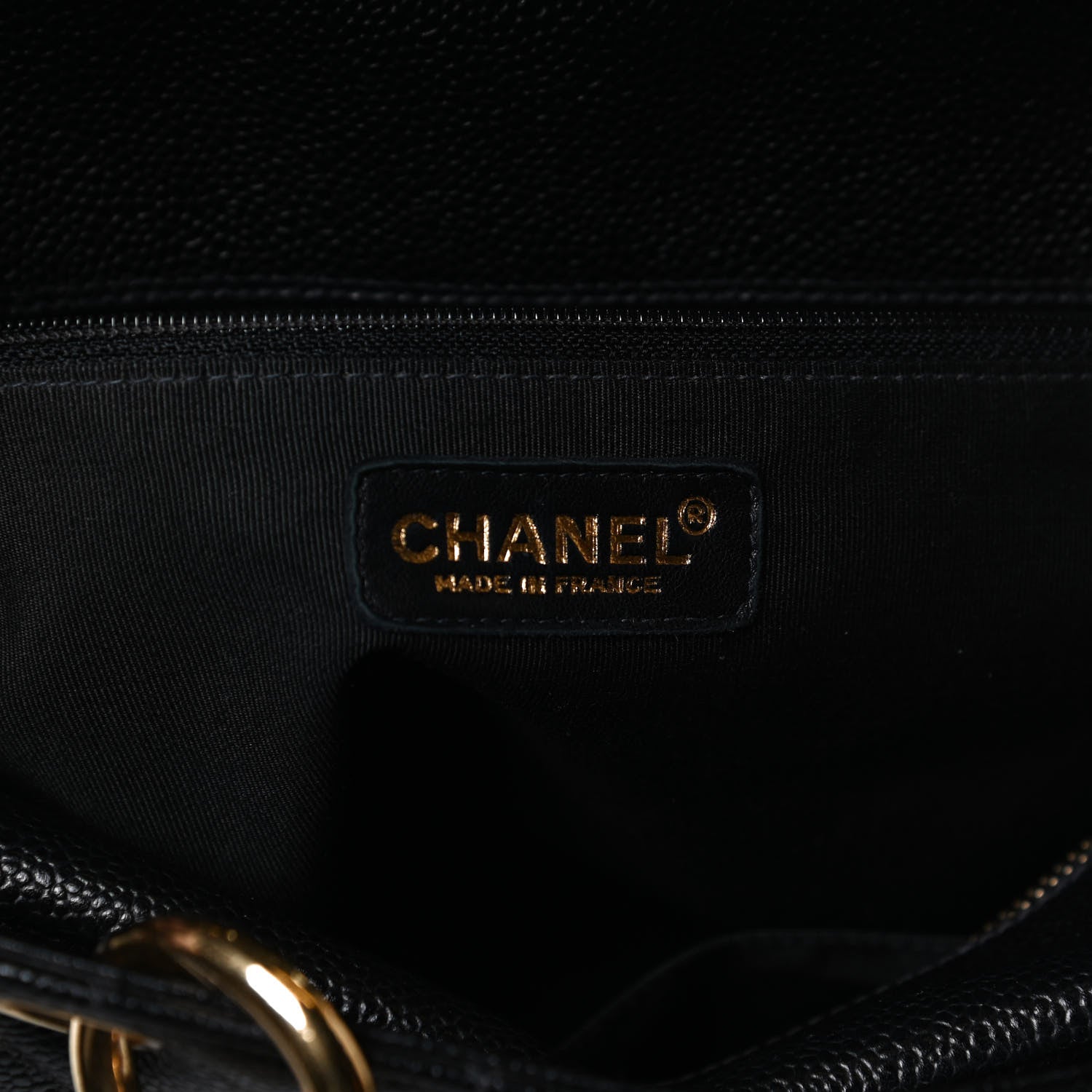 Chanel Caviar Quilted Grand Timeless Tote GTT Black 6 of 12
