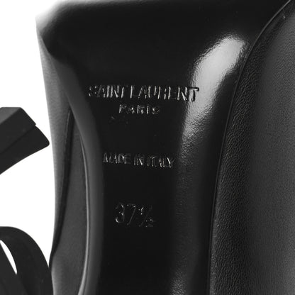 Saint Laurent Nappa Vendome Opyum 110 Ankle Boots 37.5 Black 7 of 10