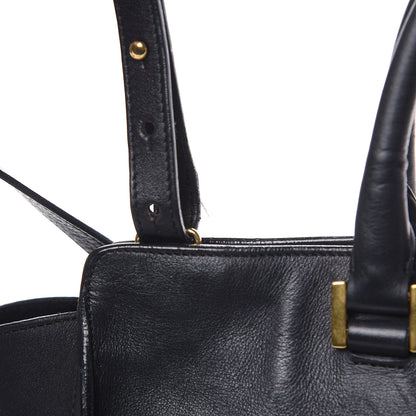 Saint Laurent Calfskin Small Classic Y Cabas Black 16 of 20