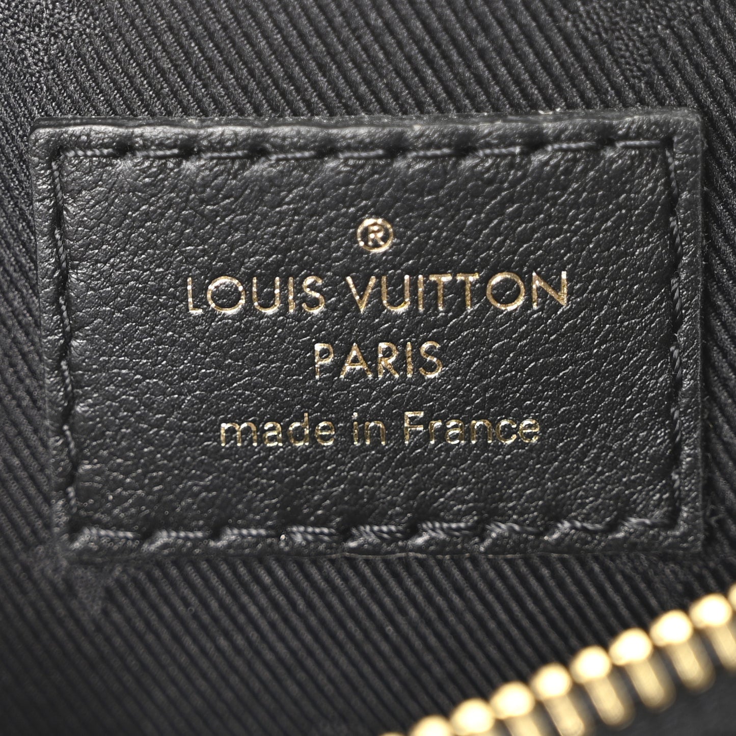 Calfskin Bubblegram Papillon BB Black