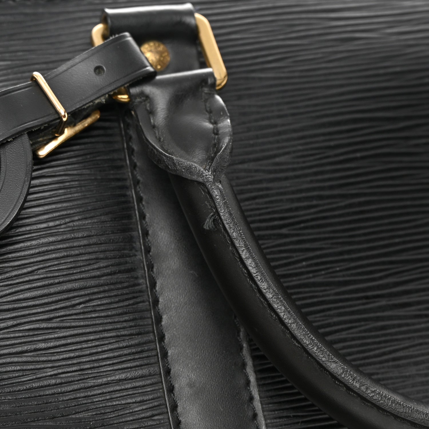 Louis Vuitton Epi Keepall 50 Black 15 of 16