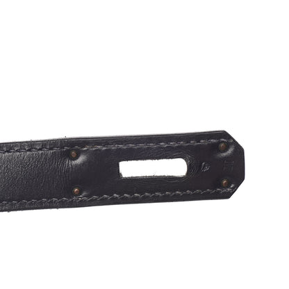 Hermes Box Kelly Retourne 32 Indigo 27 of 44