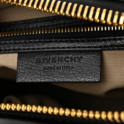 Givenchy Calfskin Suede Leopard Print Small Antigona Black 6 of 10