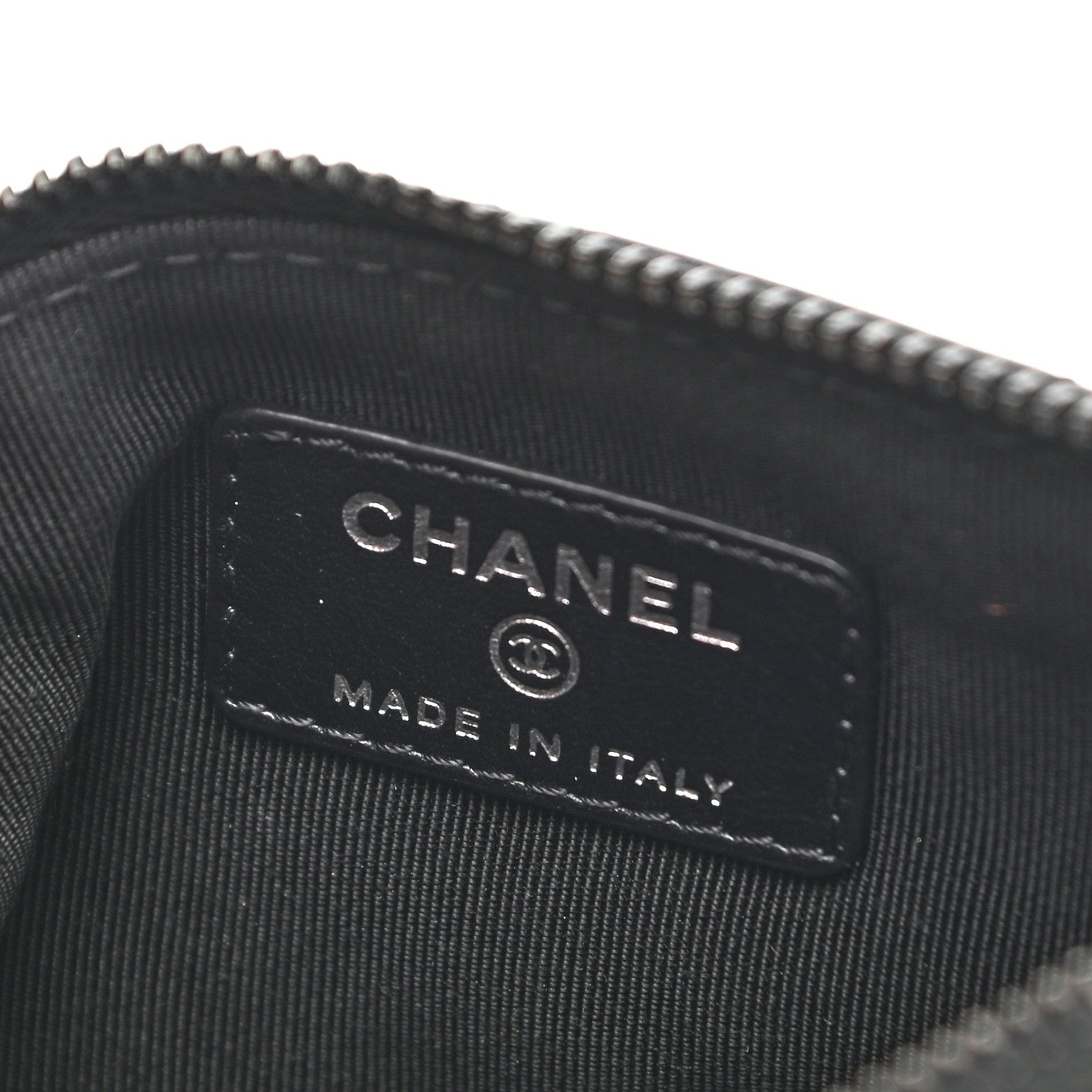 Chanel Aged Calfskin Quilted Small Reissue Cosmetic Case So Black 6 of 7
