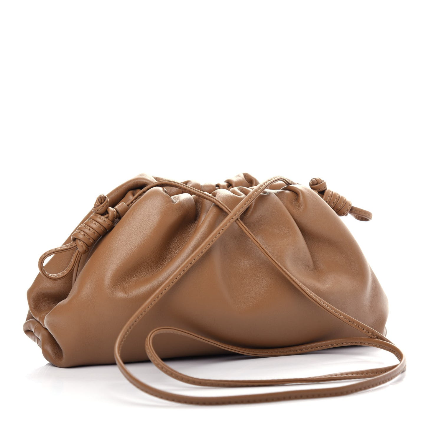 Butter Calfskin The Mini Pouch Cammello