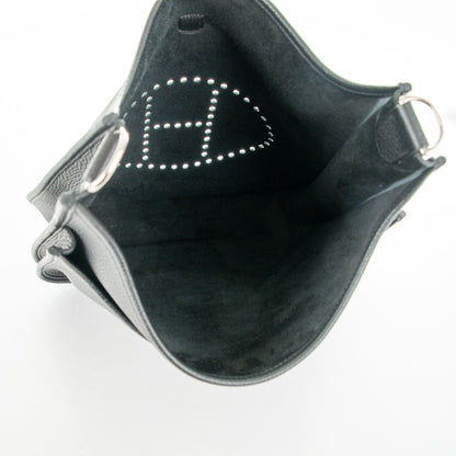 Hermes Taurillon Clemence Evelyne III GM Black 6 of 8
