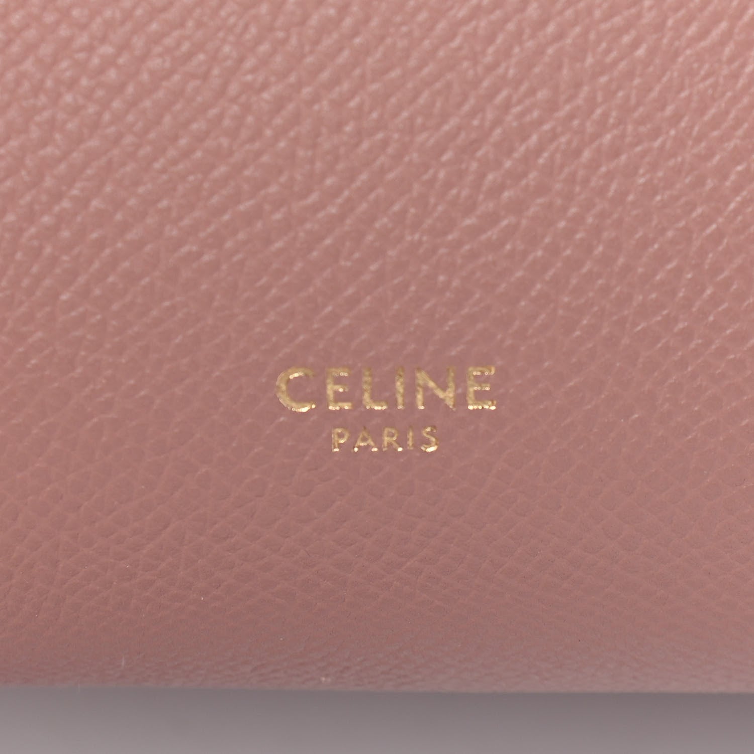 Celine Grained Calfskin Nano Belt Bag Dark Pink 6 of 10