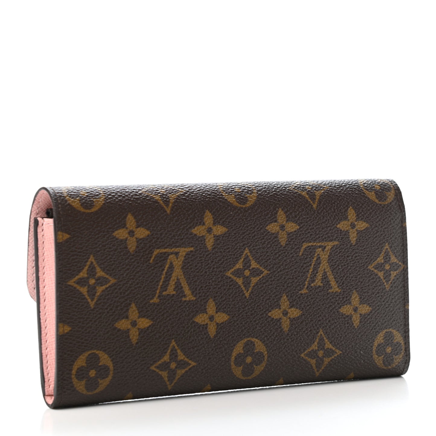 Monogram Emilie Wallet Rose Ballerine