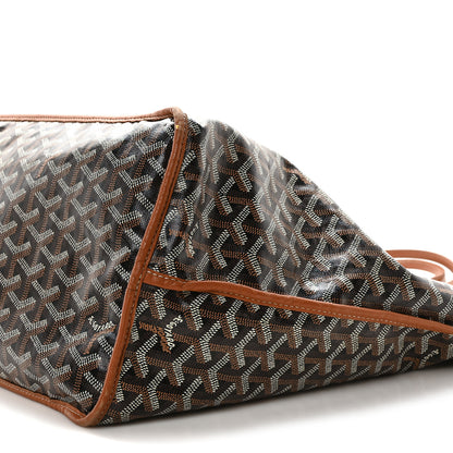 Goyard Goyardine Reversible Anjou GM Black Gold 10 of 17