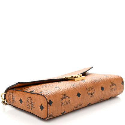 MCM Visetos Millie Wallet On Chain Cognac 4 of 12
