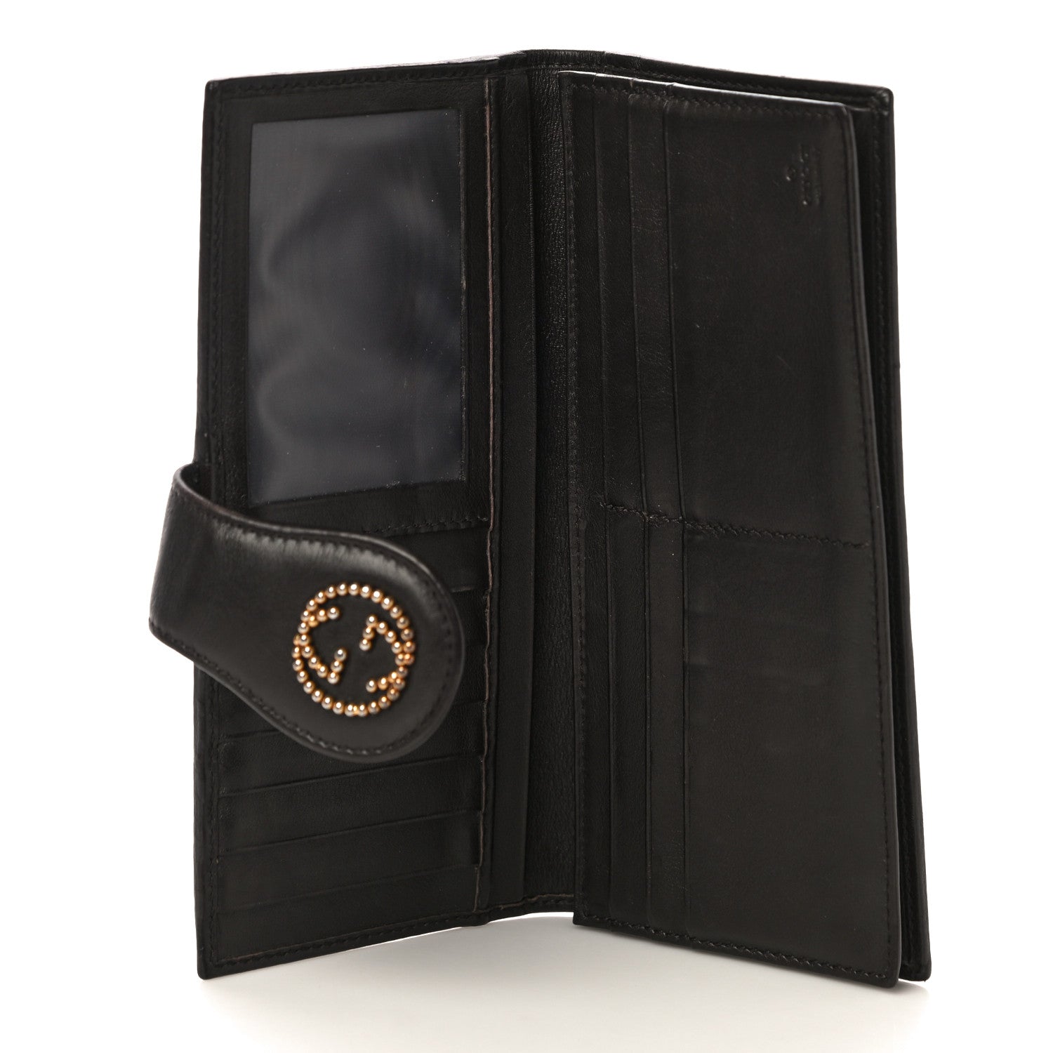Gucci Monogram Scarlett Continental Wallet Dark Brown 5 of 12