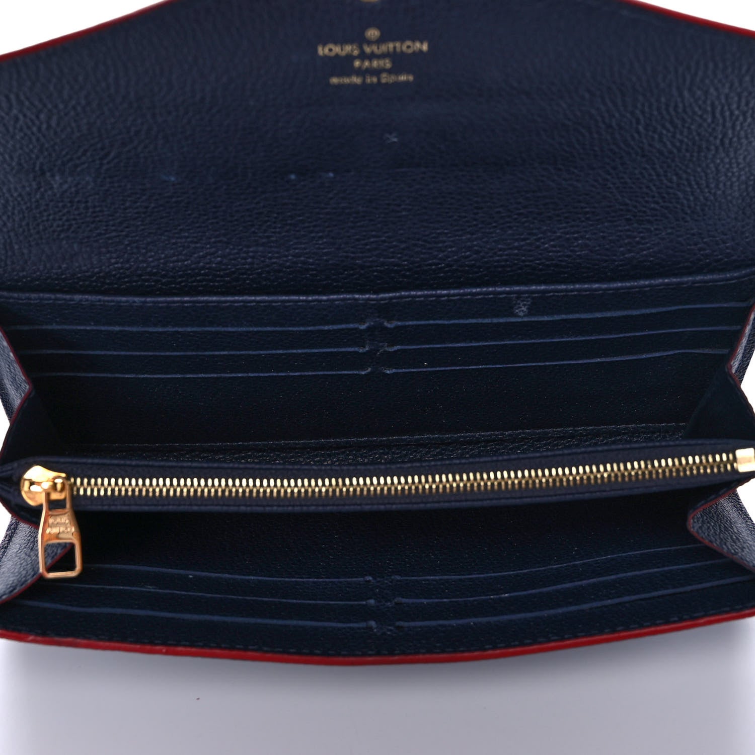 Louis Vuitton Empreinte Sarah Wallet NM Marine Rouge 5 of 12