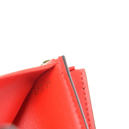 Louis Vuitton Monogram Flower Lock Compact Wallet Coquelicot 7 of 7