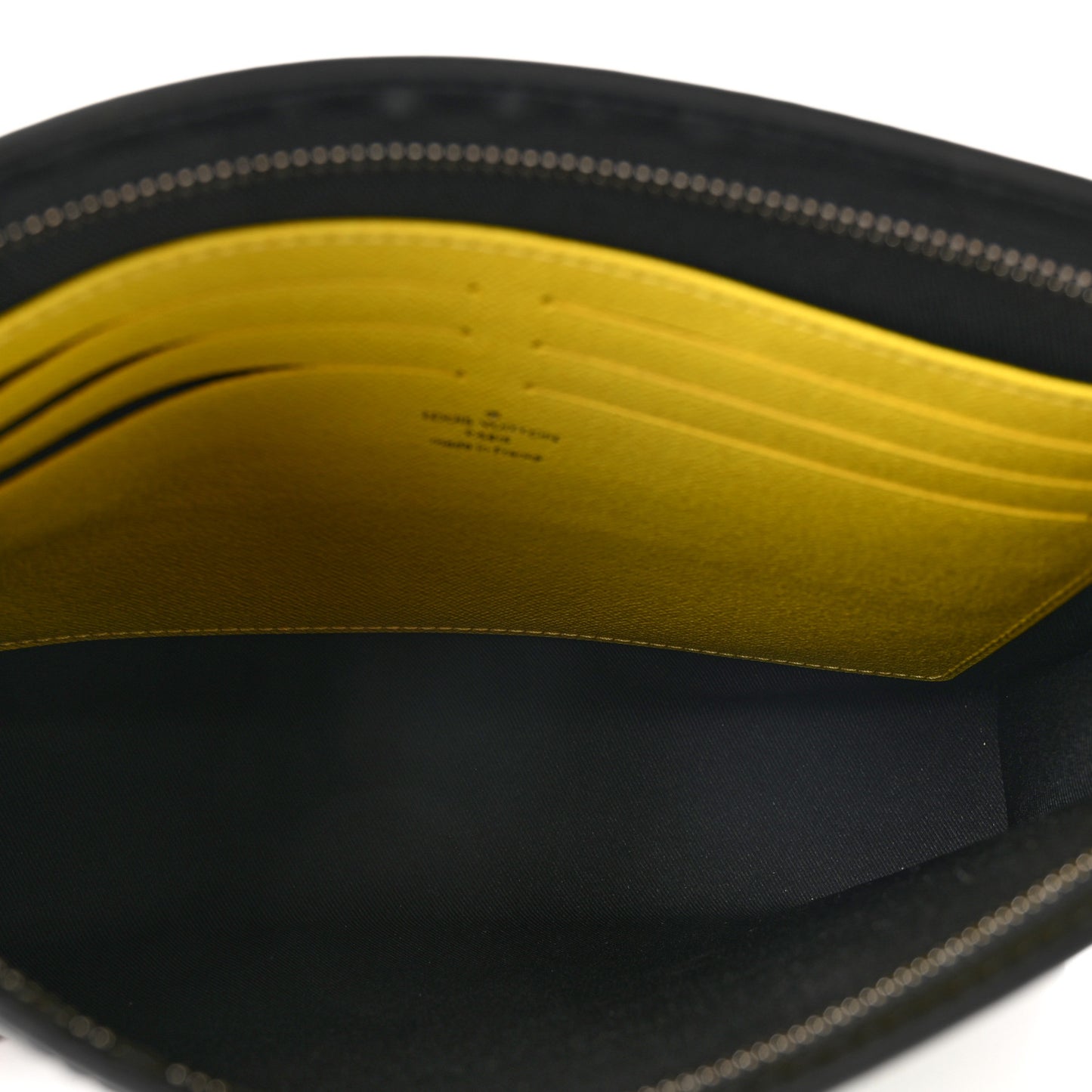 Damier Graphite Pochette Voyage MM Yellow