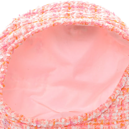 Chanel Tweed Beret M Pink 7 of 8