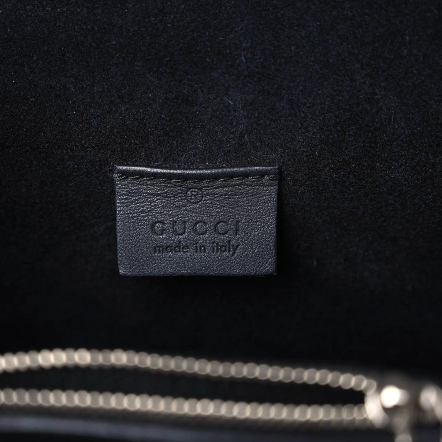 GG Supreme Monogram Medium Dionysus Shoulder Bag Black
