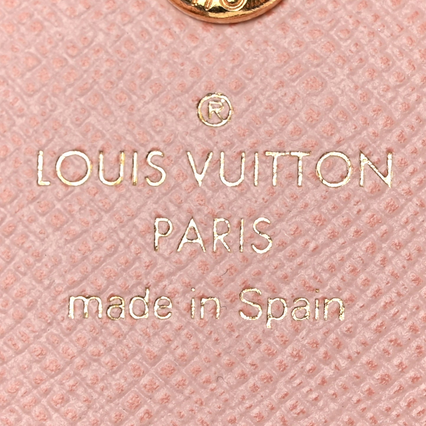 Monogram Rosalie Coin Purse Rose Ballerine