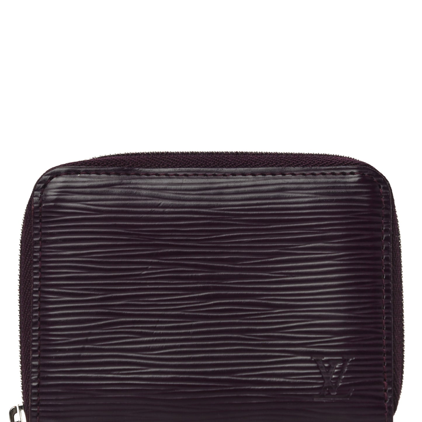 Epi Zippy Coin Purse Cassis