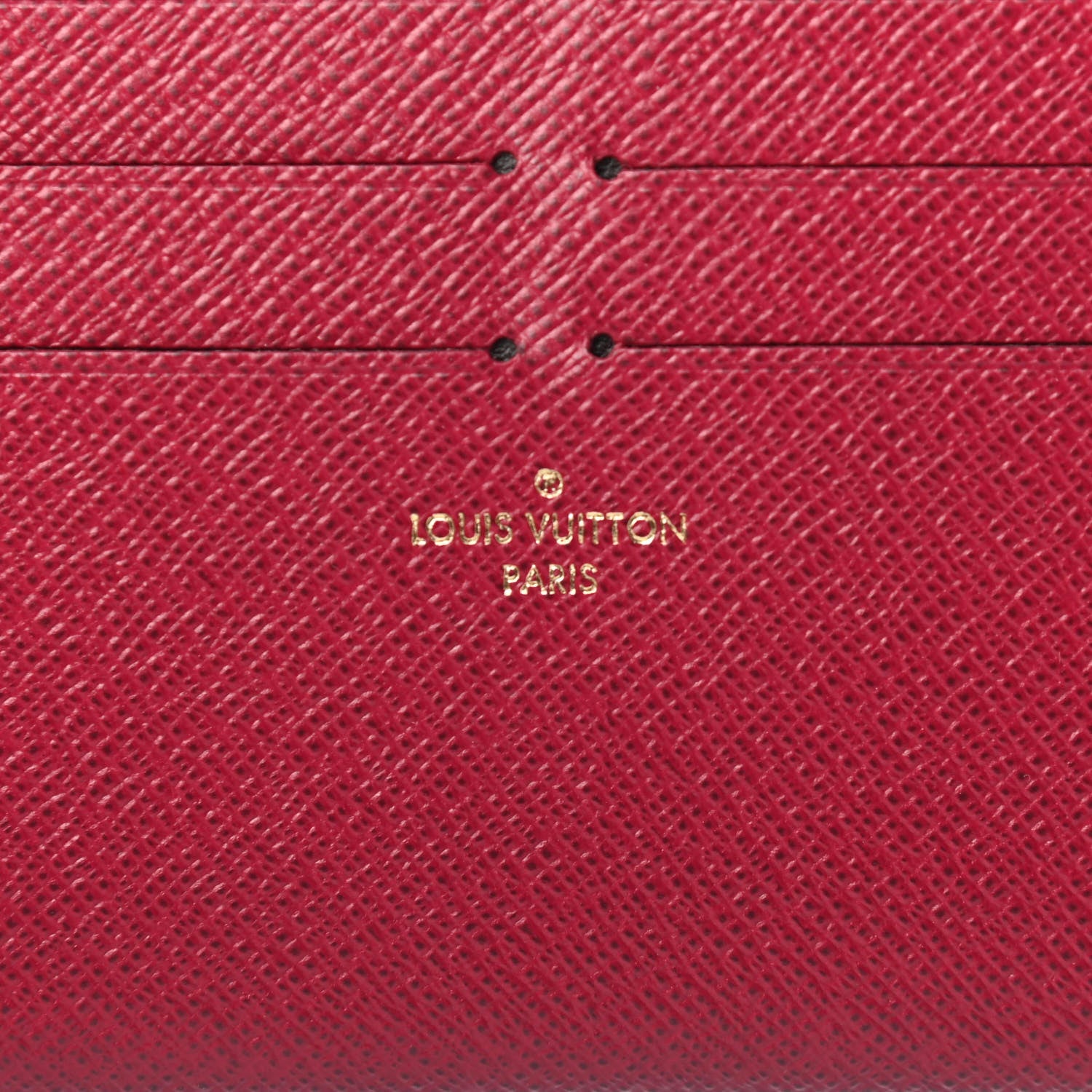 Louis Vuitton Calfskin Felicie Card Holder Insert Fuchsia 5 of 6