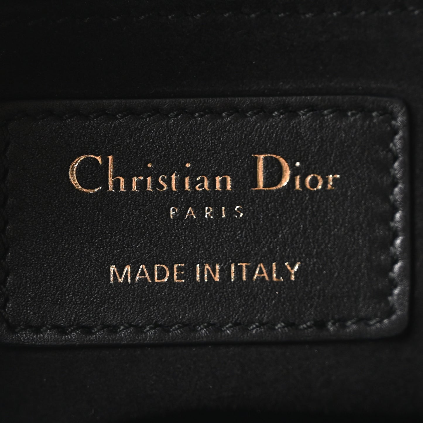 Embroidered L'Etoile Tarot Medium Lady Dior Blue Multicolor