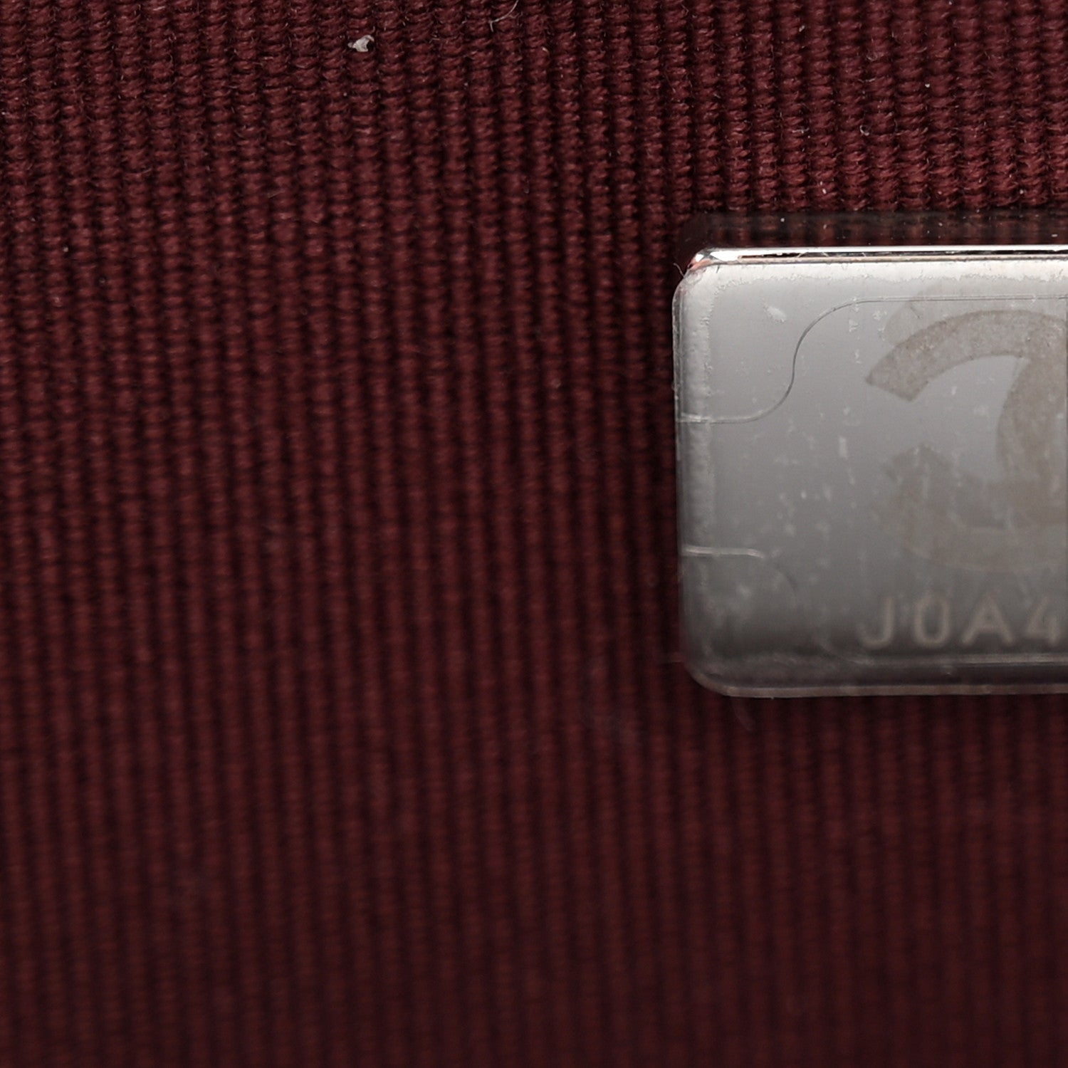 Chanel Lambskin Quilted Enamel CC Wallet On Chain WOC Burgundy 8 of 13