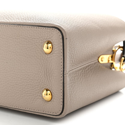 Louis Vuitton Taurillon Capucines PM Galet 11 of 13