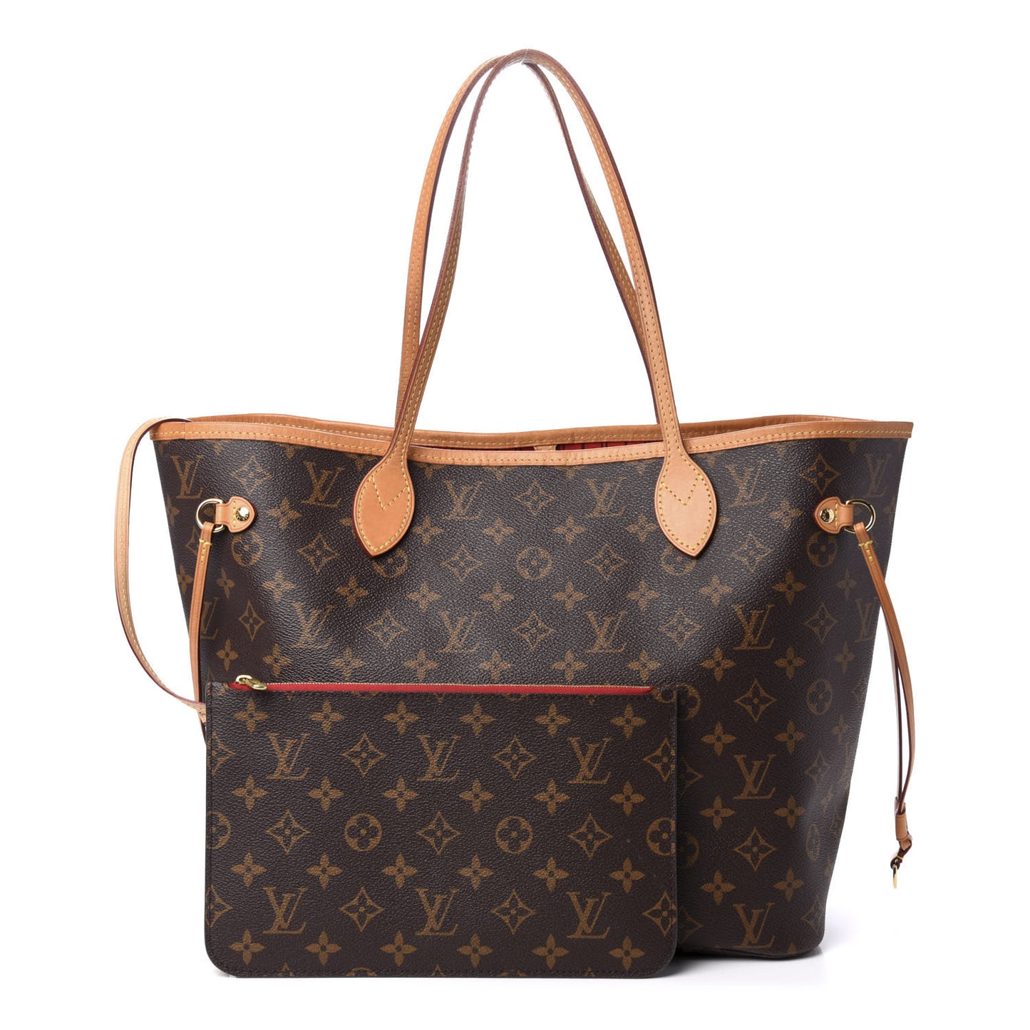 Monogram Neo Neverfull MM Cherry