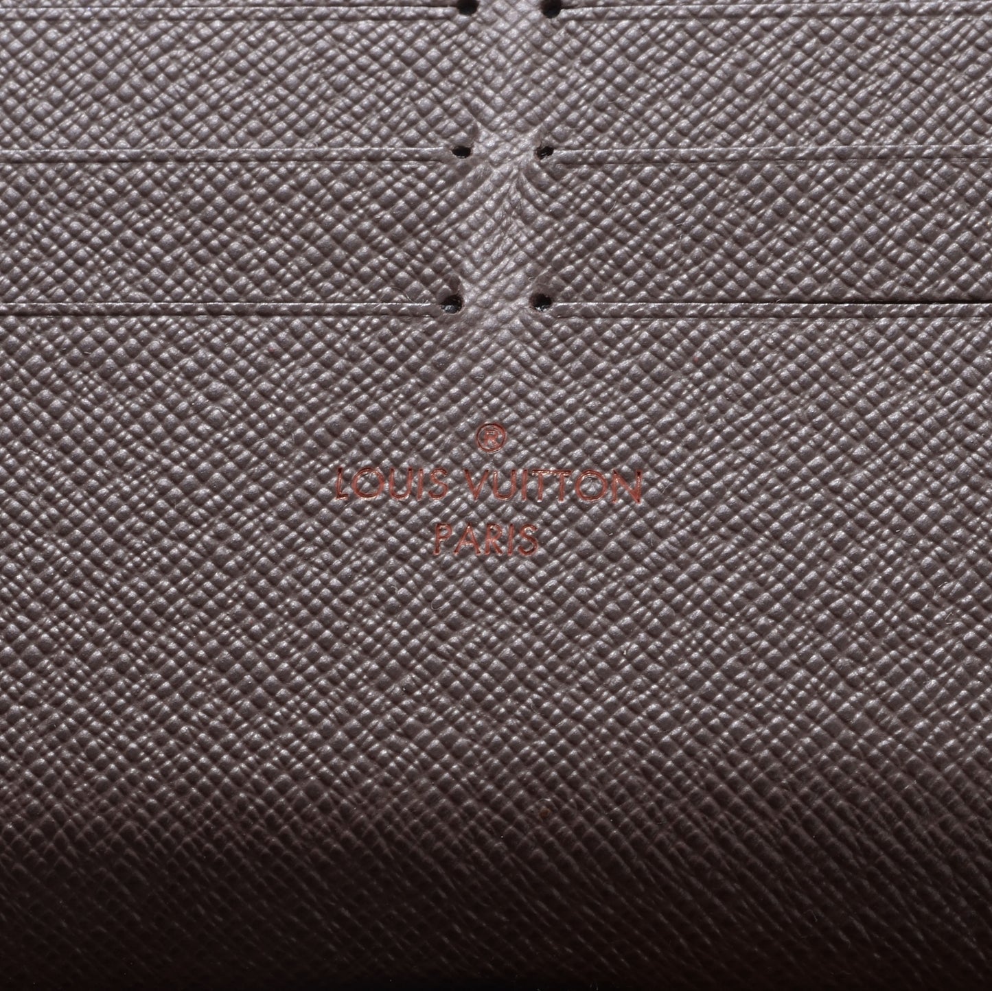 Damier Ebene Zippy Organizer Wallet