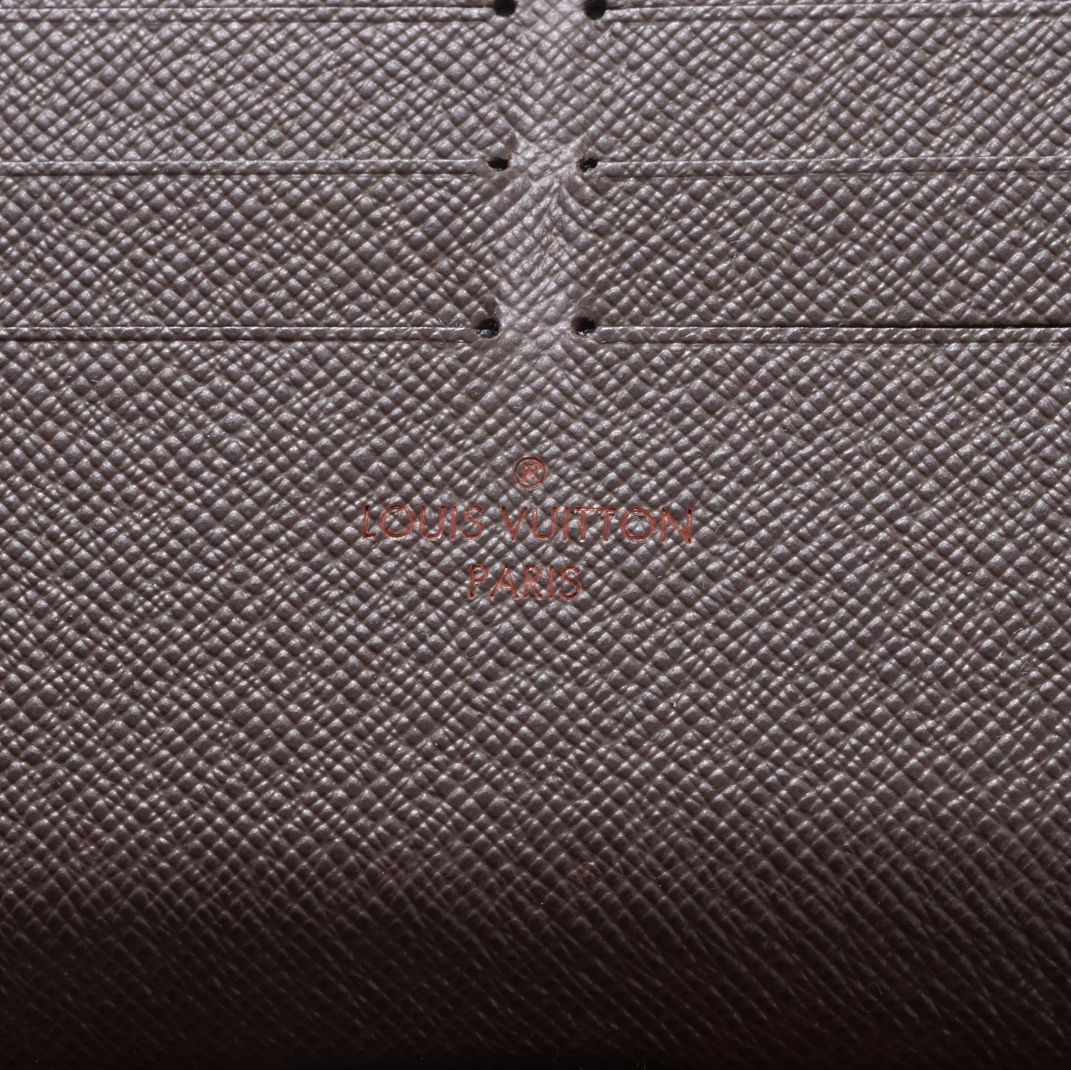 Louis Vuitton Damier Ebene Zippy Organizer Wallet 5 of 8