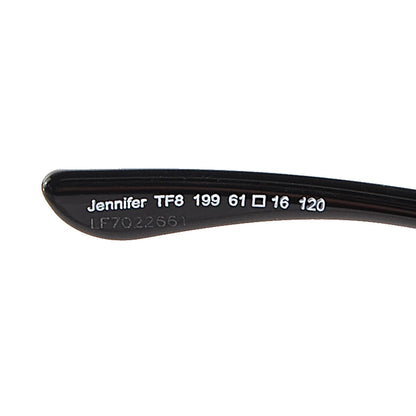Tom Ford Jennifer Sunglasses TF8 Black 3 of 4