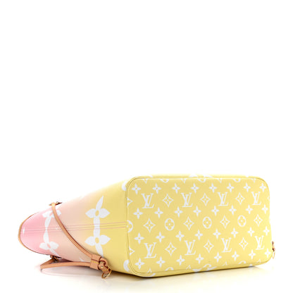 Louis Vuitton Monogram Giant By The Pool Neverfull MM Light Pink 5 of 12