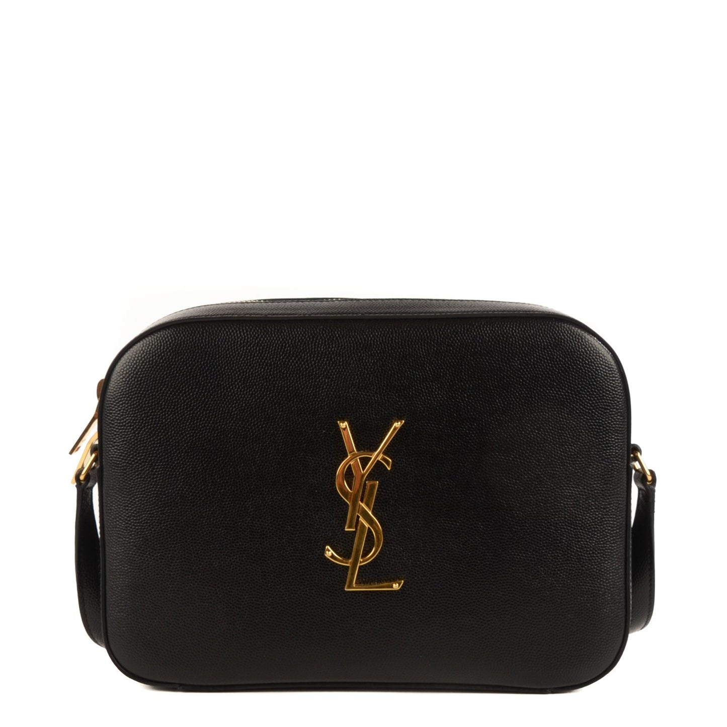 Grain De Poudre Medium Classic Monogram Camera Bag Black