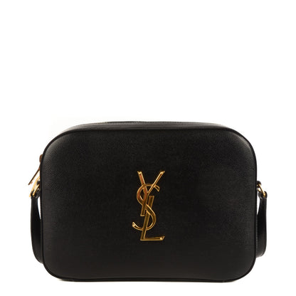 Saint Laurent Grain De Poudre Medium Classic Monogram Camera Bag Black 1 of 8