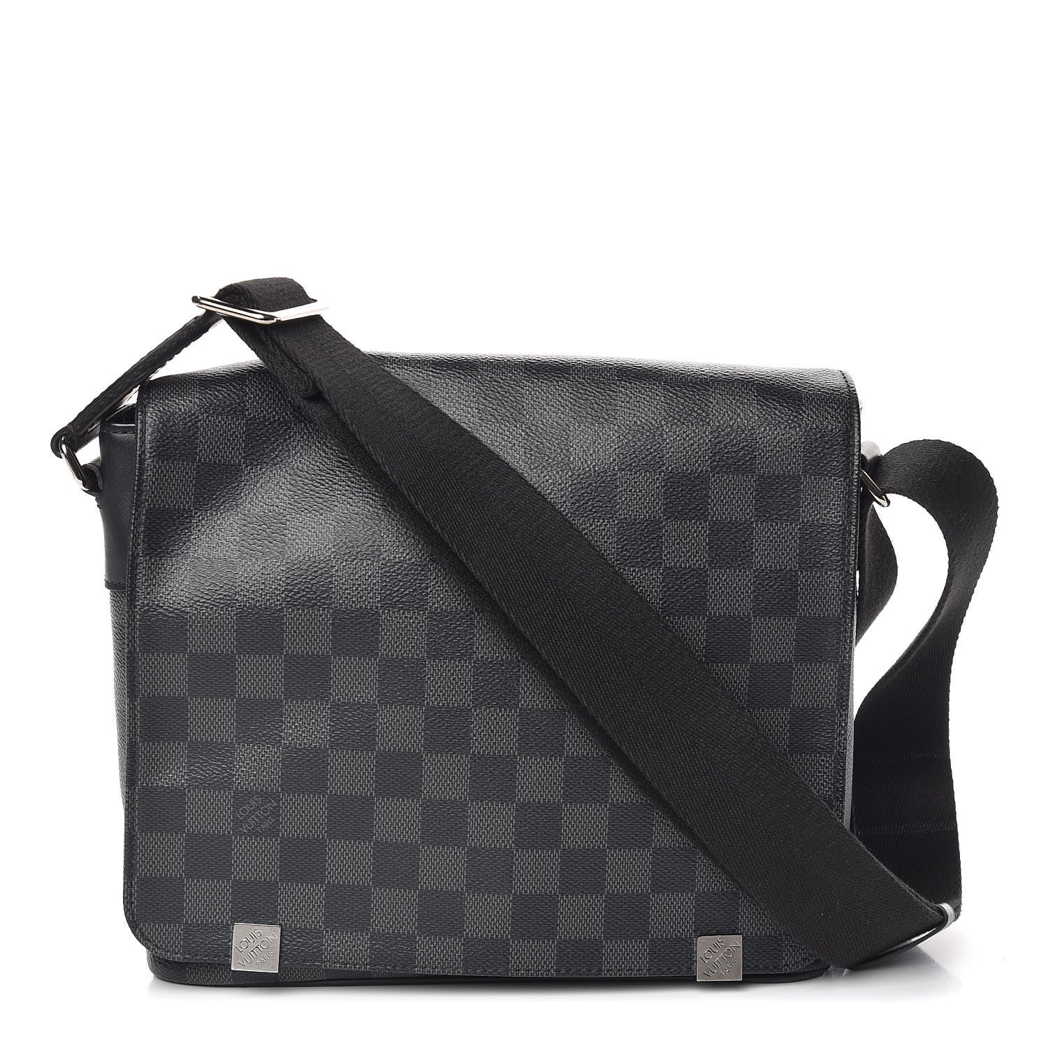 Louis Vuitton Damier Graphite District PM 1 of 10