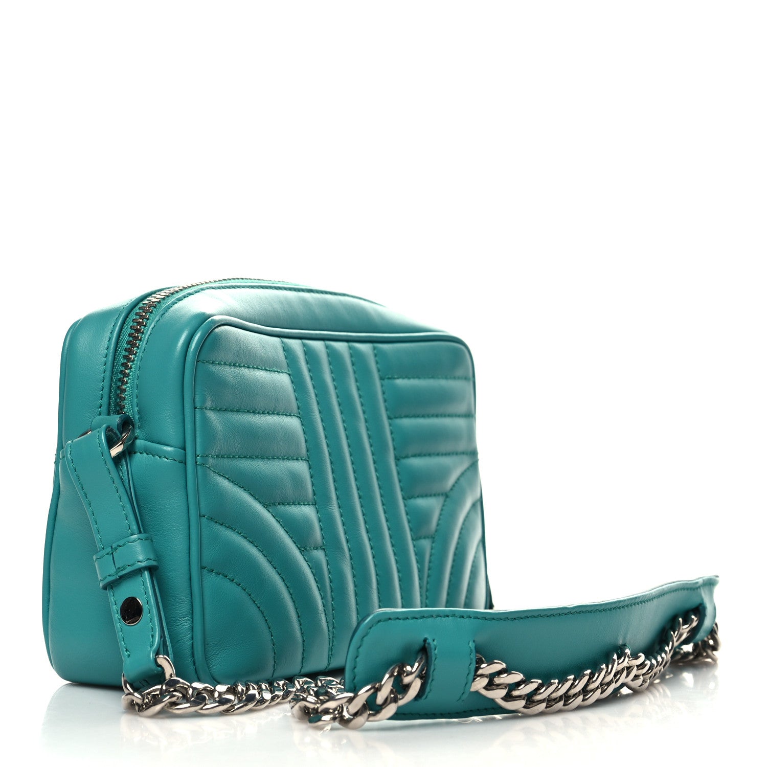 Prada Soft Calfskin Diagramme Camera Bag Giada 3 of 10