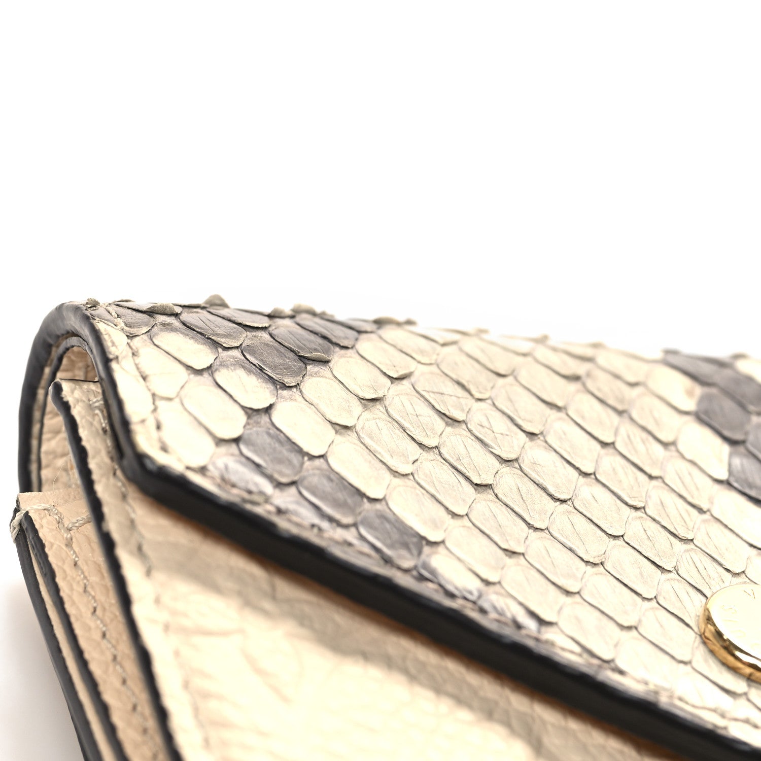 Louis Vuitton Snakeskin Empreinte Zoe Wallet Creme 9 of 10