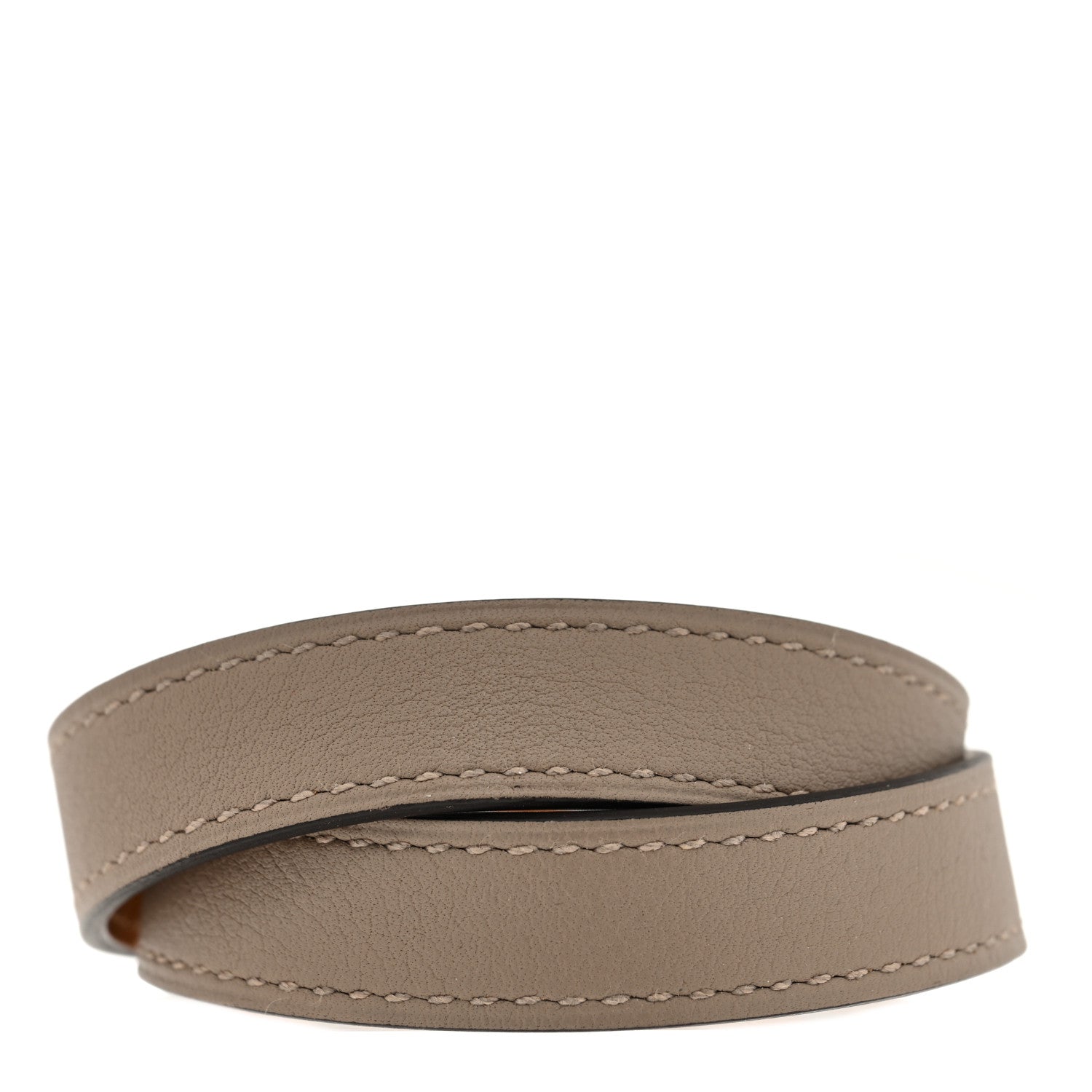 Hermes Swift Kelly Double Tour Bracelet T2 Etain 3 of 5