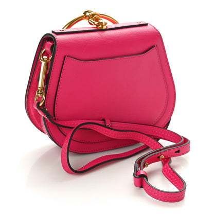 Chloe Calfskin Suede Small Nile Bracelet Bag Fuchsia Rose 2 of 11