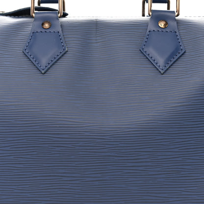 Louis Vuitton Epi Speedy 25 Myrtille 8 of 10